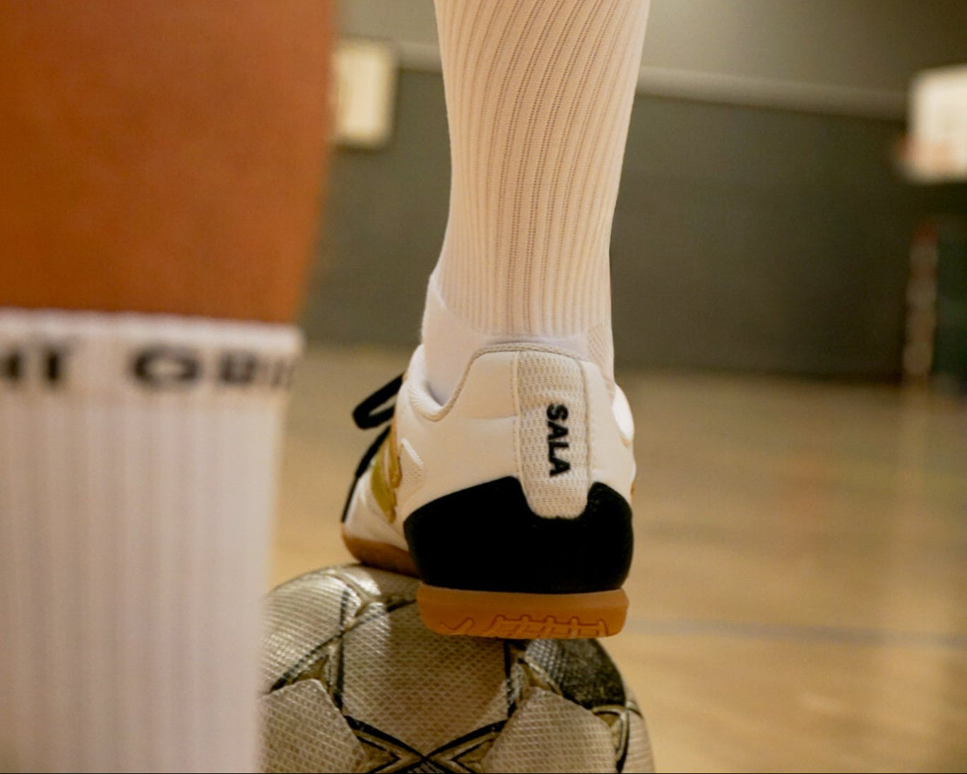 Gripsokken voor zaalvoetbal